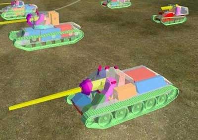 Скачать 3D шкурки с зонами пробития для World of Tanks 1.10.1
